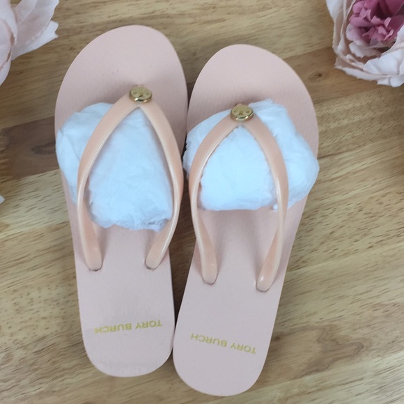 Tory Burch Pink Flip Flop Sandals 5M - Picture 5 of 8